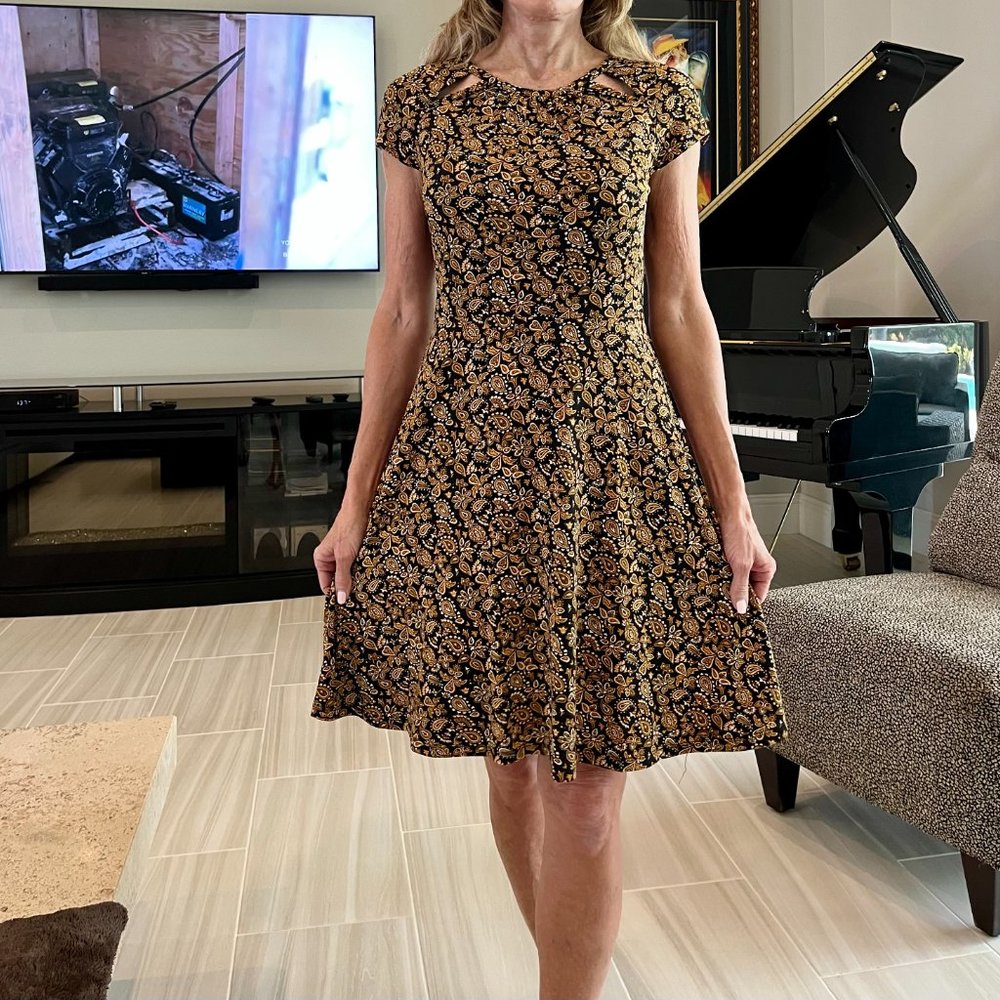 Michael Michael Kors Fit & Flare Dress Size S